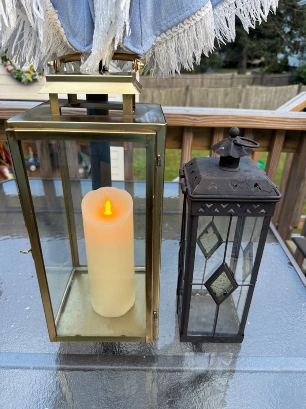 Lantern with Candle